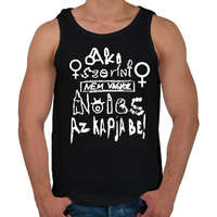 printfashion nőiesség.w - Férfi atléta - Fekete