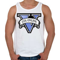 printfashion Grand theft auto V online - Férfi atléta - Fehér