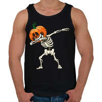 printfashion Halloween dab - Férfi atléta - Fekete