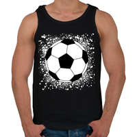 printfashion focilabda - Férfi atléta - Fekete