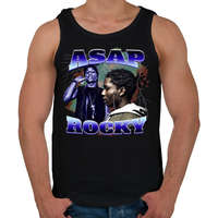 printfashion Asap Rocky - Férfi atléta - Fekete