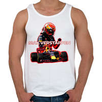 printfashion Max Verstappen - Férfi atléta - Fehér