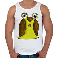 printfashion csigabiga-002 - Férfi atléta - Fehér