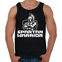 printfashion Spartan harcos - Férfi atléta - Fekete