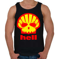 printfashion Shell - Férfi atléta - Fekete