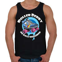 printfashion Roller Derby - Férfi atléta - Fekete