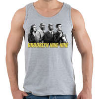printfashion Brooklyn Nine-nine B&W - Férfi atléta - Sport szürke
