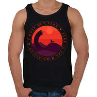 printfashion I must not fear - Férfi atléta - Fekete