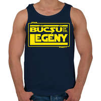 printfashion bucsu-of-the-legeny-yellow - Férfi atléta - Sötétkék