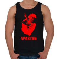 printfashion spartan - Férfi atléta - Fekete