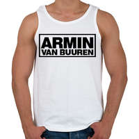 printfashion Armin Van Buuren - Férfi atléta - Fehér