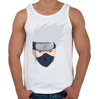 printfashion Naruto Kakashi head illustration, Kakashi Hatake Sasuke Uch - Férfi atléta - Fehér