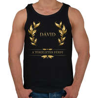 printfashion Dávid - Férfi atléta - Fekete
