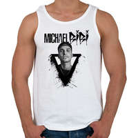 printfashion Michael Bibi - Férfi atléta - Fehér