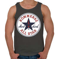 printfashion Kommersz ALL STAR - Férfi atléta - Sötétszürke