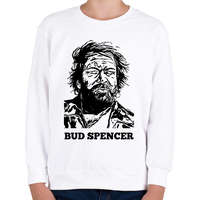 printfashion bud spencer - Gyerek pulóver - Fehér