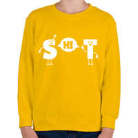 printfashion HI - Gyerek pulóver - Sárga