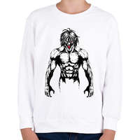 printfashion A.O.T. - Gyerek pulóver - Fehér