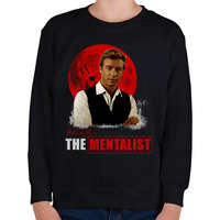 printfashion THE MENTALIST-Patrick Jane - Gyerek pulóver - Fekete