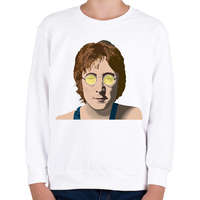 printfashion John Lennon - Gyerek pulóver - Fehér
