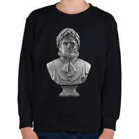 printfashion Napoleon - Gyerek pulóver - Fekete