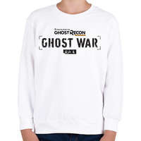 printfashion Tom Clancy's Ghost Recon WAR - Gyerek pulóver - Fehér