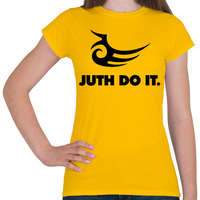 printfashion Juht do it - Női póló - Sárga