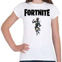 printfashion Fortnite Shadow Mecha Kitty - Női póló - Fehér