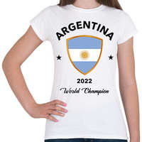 printfashion ARGENTINA WORLD CHAMPION - Női póló - Fehér