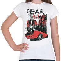 printfashion Ford Mustang - Női póló - Fehér