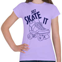 printfashion Just skate it - Női póló - Viola