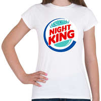 printfashion Nigh King - Női póló - Fehér