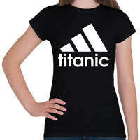 printfashion Titanic 2 - Női póló - Fekete