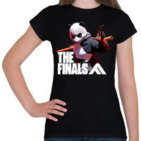 printfashion The Finals - Panda skin - Női póló - Fekete