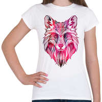printfashion fox - Női póló - Fehér