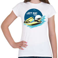 printfashion Jet-ski - Női póló - Fehér
