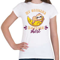 printfashion My official napping shirt - Női póló - Fehér