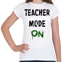 printfashion TANÁR MÓD BE - Női póló - Fehér