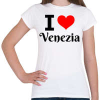 printfashion I love Venezia - Női póló - Fehér