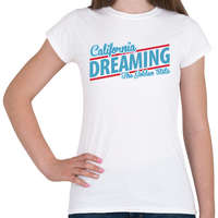 printfashion California Dreaming - The Golden State - Női póló - Fehér