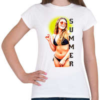 printfashion summer-girl - Női póló - Fehér