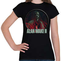 printfashion Alan Wake ll. - Női póló - Fekete