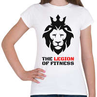 printfashion Fitness legion - Női póló - Fehér