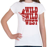 printfashion Wild wild west - Női póló - Fehér