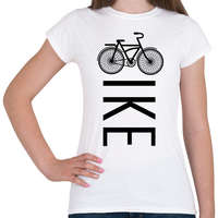 printfashion Bike - Biciklis - Női póló - Fehér