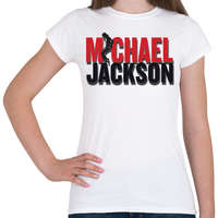 printfashion michael-jackson-moonwalk-png-4299357 - Női póló - Fehér