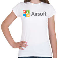 printfashion Airsoft - Női póló - Fehér