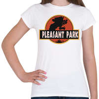 printfashion Fortnite Pleasant Park - Női póló - Fehér