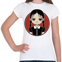 printfashion Wednesday - Addams Family - Női póló - Fehér