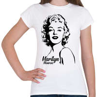 printfashion Marilyn Monroe - Női póló - Fehér